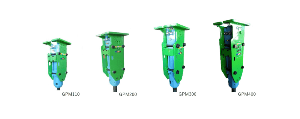 Martillo hidráulico GPM